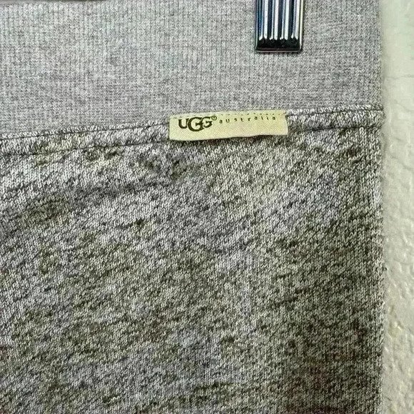 UGG Australia Superior Quality Jogger Pants Knit Cotton Blend Brown Women Size S - Picture 3 of 8